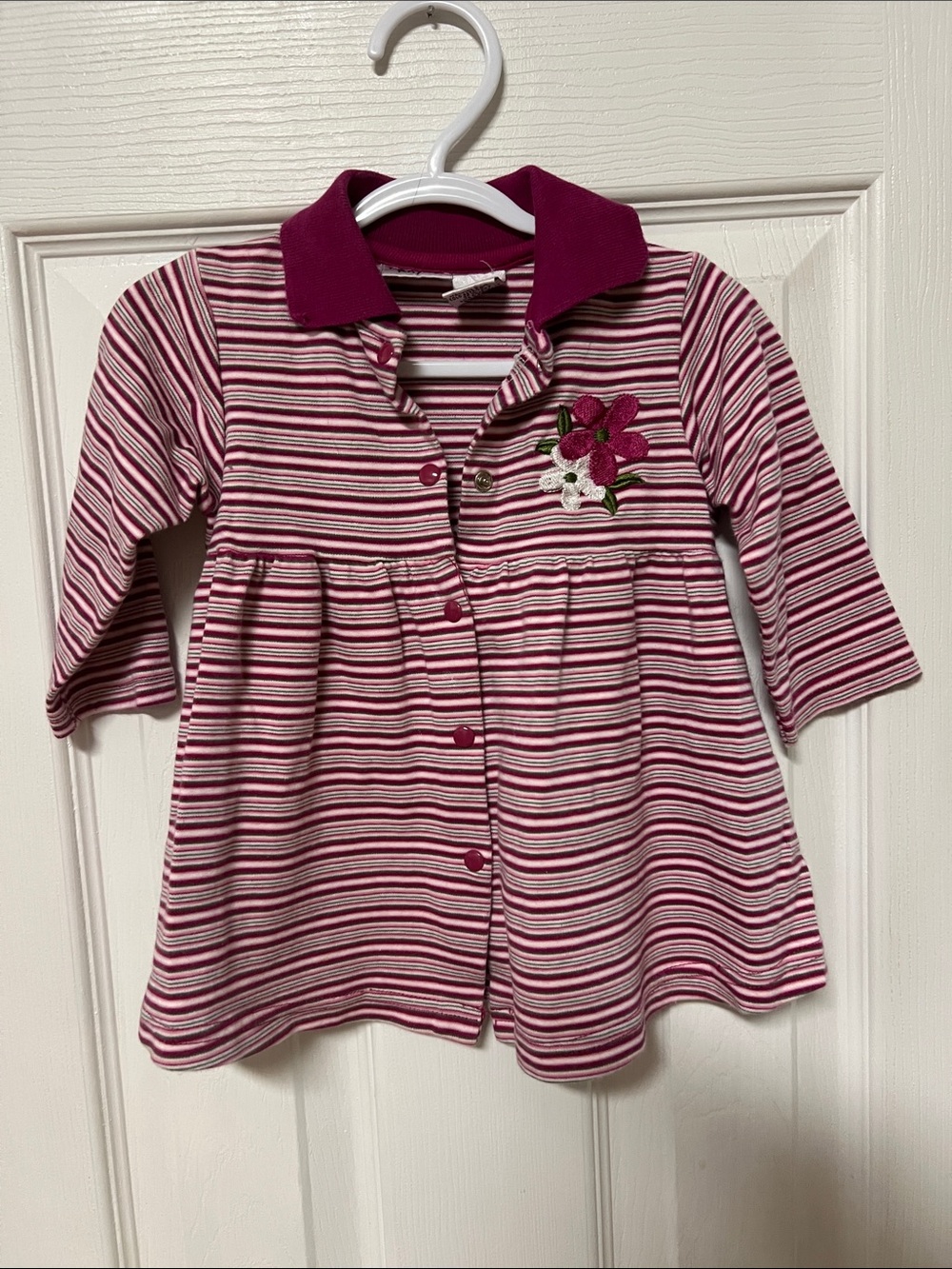 Vintage Nursery Rhyme Button Up Collared Shirt